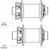 Amortyzator SR Suntour RUX 27,5" R2C2 PCS BOOST  skok 200mm, oś QLC20x110mm T-TYPE, reg. odbicia x 2, kompresji x 2, czarny - SF8-RUX7+38-R2C2-M-T