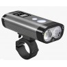 Lampa przód Ravemen PR1400 szara - RV-PR1400