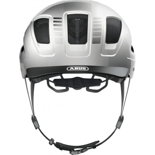 Kask Abus Hyban 2.0 signal silver M - AB 078486