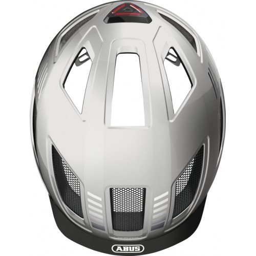 Kask Abus Hyban 2.0 signal silver M - AB 078486