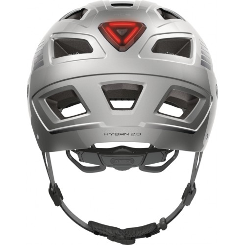 Kask Abus Hyban 2.0 signal silver M - AB 078486