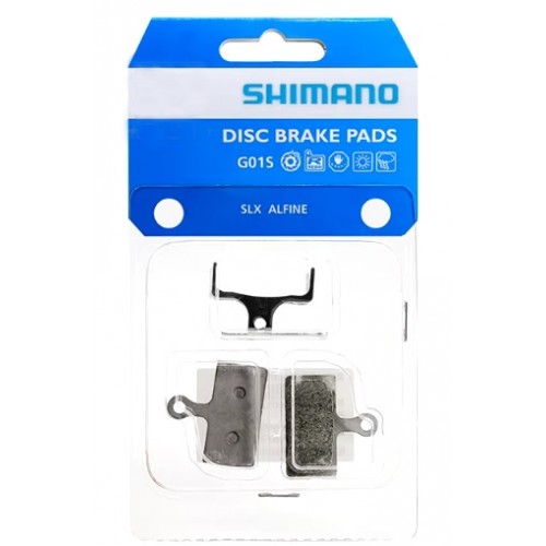 Oryginalne klocki hamulcowe, okladziny żywiczne Shimano G01S - 8KA98010